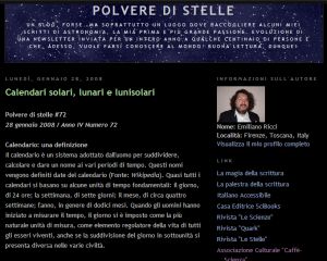 Polvere di stelle (blog di argomento astronomico)